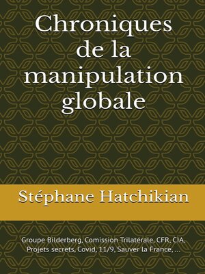 cover image of Chroniques de la manipulation globale